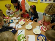 Odpolední zdravá svačinka s rodiči